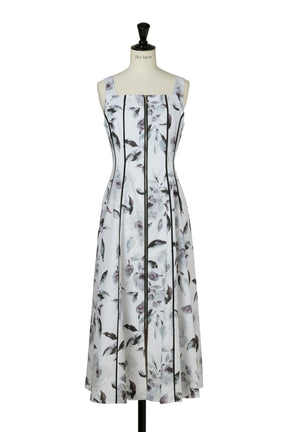 Noemie Floral Zip-Up Dress