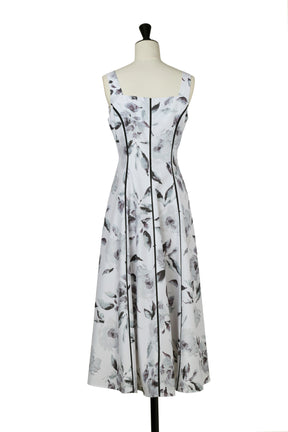 Noemie Floral Zip-Up Dress