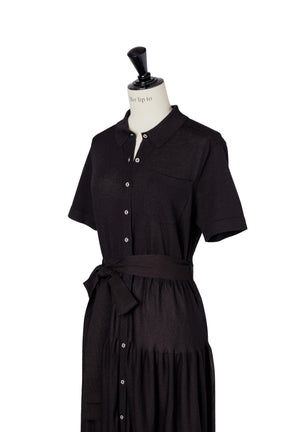 【8月中旬発送】Romane Tiered Knit Dress