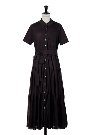 【8月中旬発送】Romane Tiered Knit Dress
