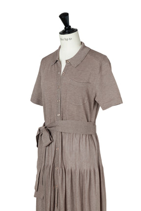 【8月中旬発送】Romane Tiered Knit Dress