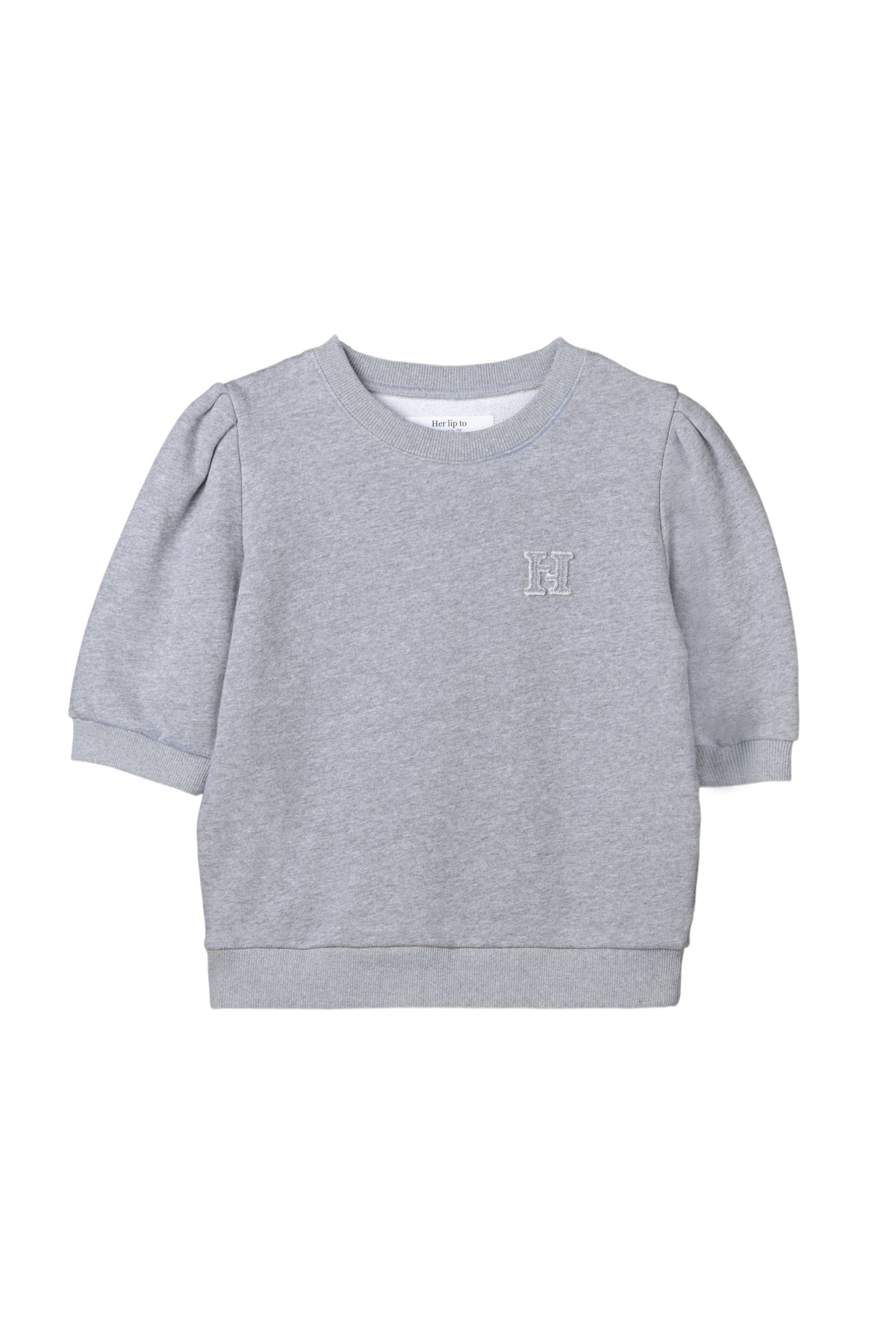 Her lip to （長袖) Volume Sleeve Sheer Shirt