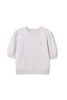 H Logo Puff-Sleeve Sweatshirt