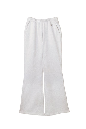 【light gray / pink】Flight Mode Semi-Flare Pants