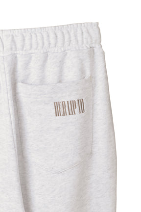 【light gray / pink】Flight Mode Semi-Flare Pants