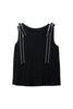 Pleated Chiffon Ribbon Top
