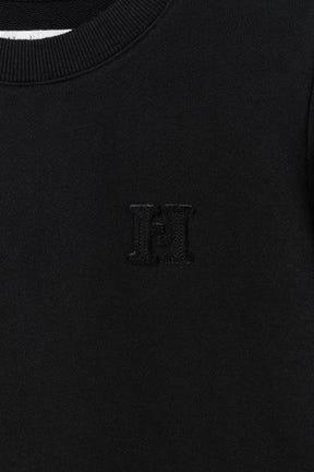 H Logo Puff-Sleeve Sweatshirt