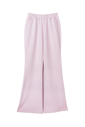 【light gray / pink】Flight Mode Semi-Flare Pants