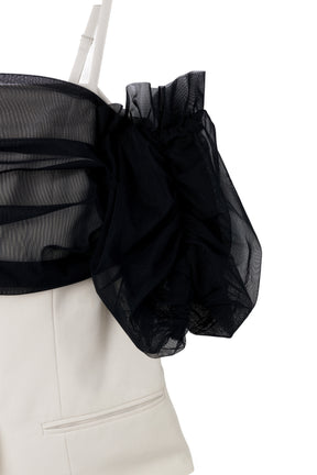 Sheer Off-the-Shoulder Top