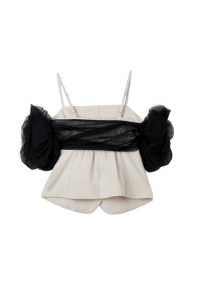 Sheer Off-the-Shoulder Top