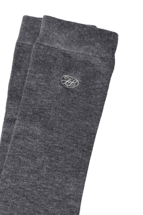 Logo Embroidered Long Socks