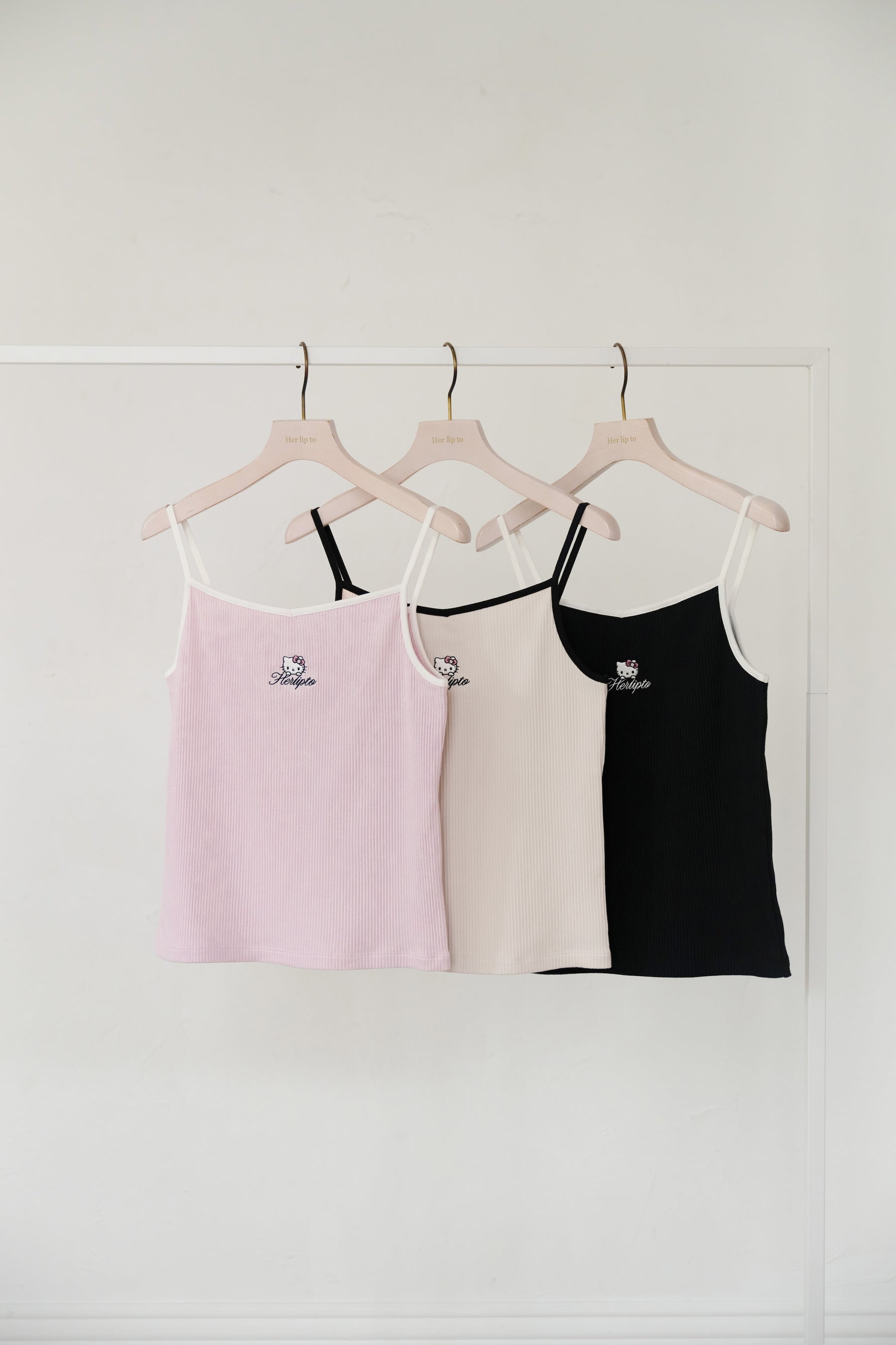 HLT x Hello Kitty Embroidered Camisole