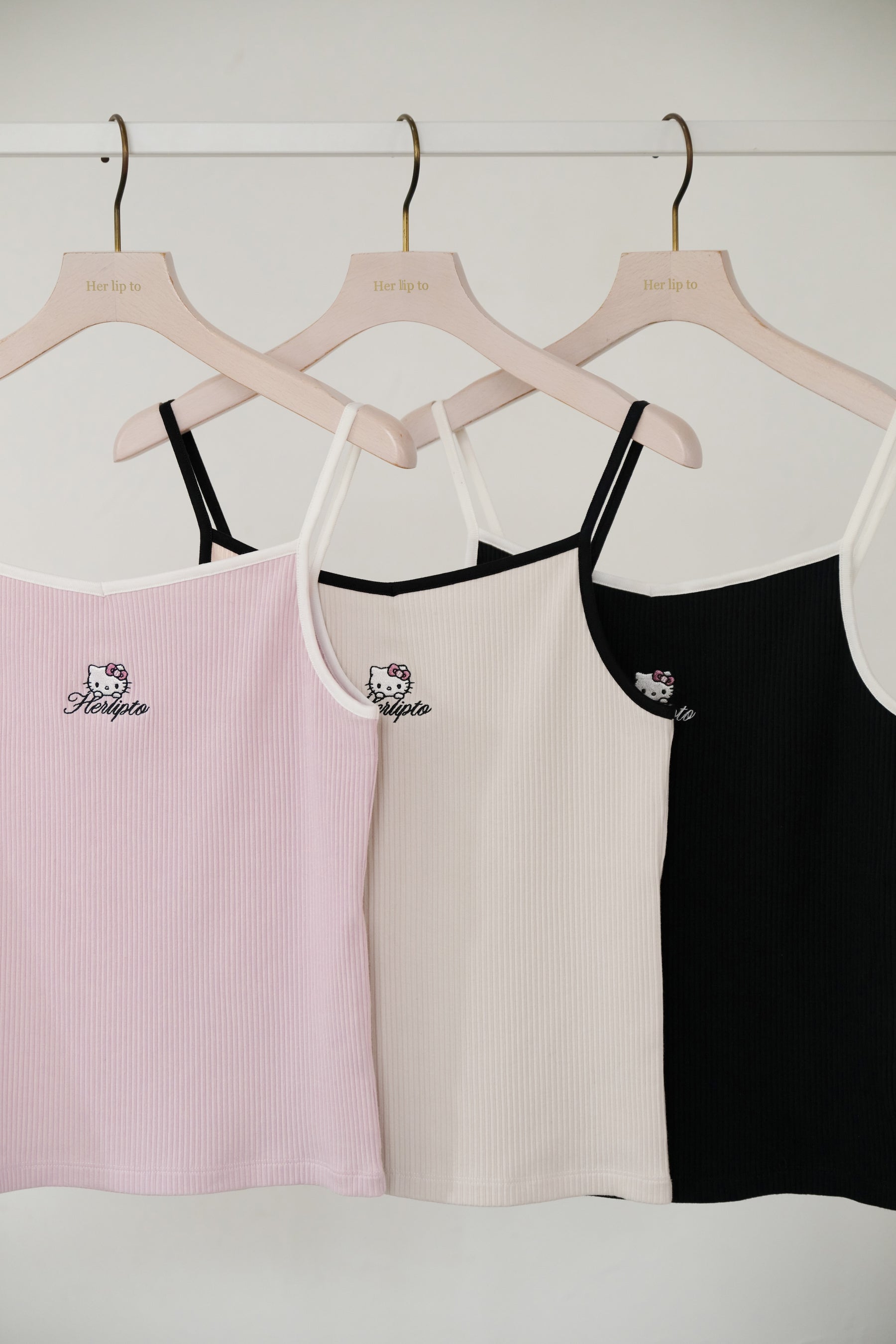 HLT x Hello Kitty Embroidered Camisole