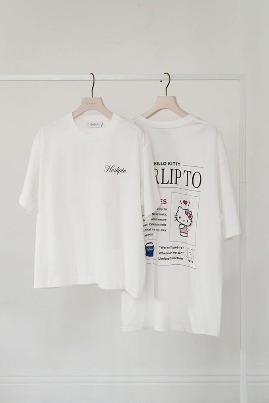 HLT x Hello Kitty Tabloid Tee