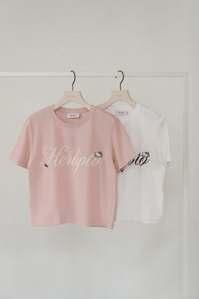 HLT x Hello Kitty Front Logo Tee