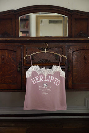 HLT x Hello Kitty Lace-Trim Camisole