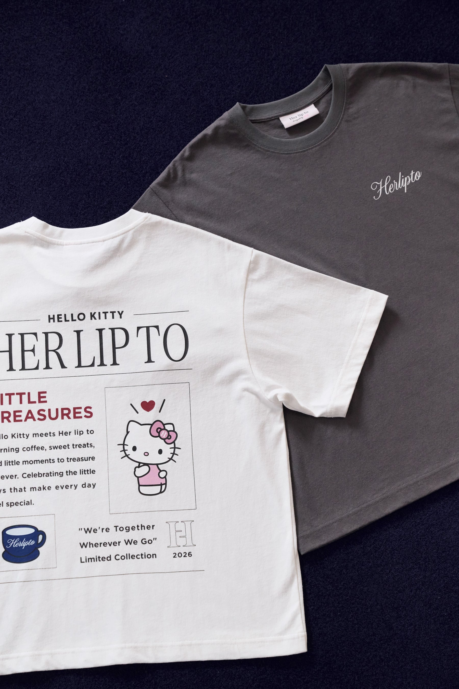 HLT x Hello Kitty Tabloid Tee