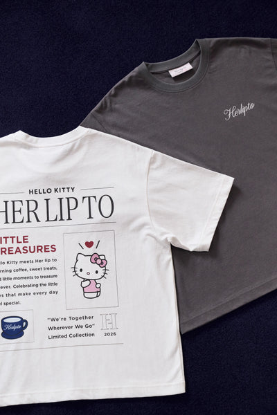 9月下旬発送】HLT x Hello Kitty Tabloid Tee