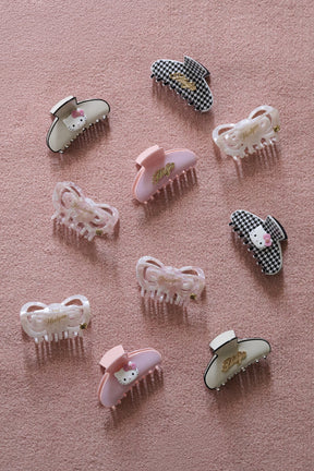 HLT x Hello Kitty Ribbon Hair Clip