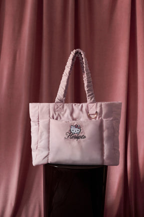 HLT x Hello Kitty Puffer Tote Bag