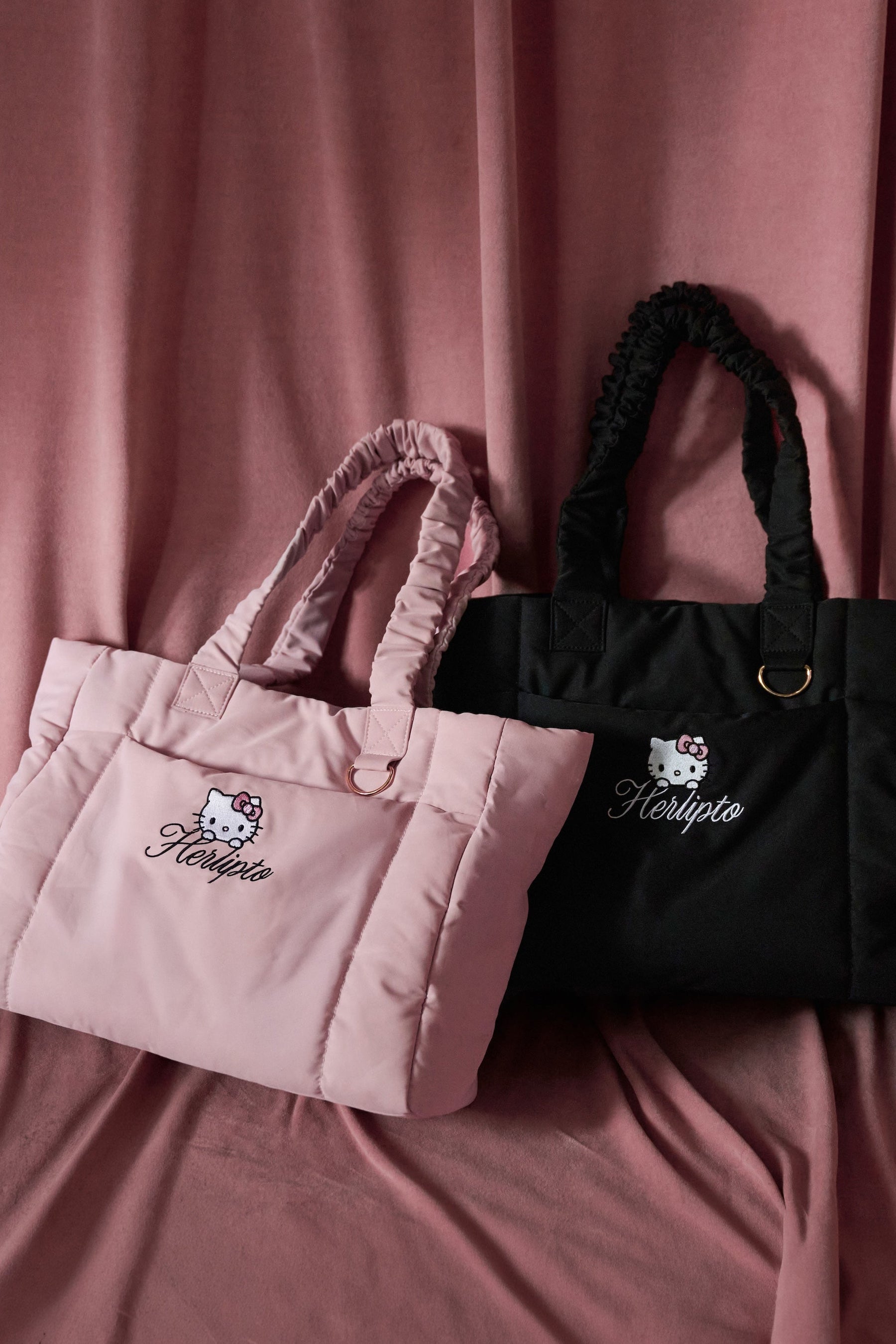 HLT x Hello Kitty Puffer Tote Bag
