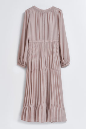 【9月上旬発送】Vol.1 Pleated Chiffon Lace Dress