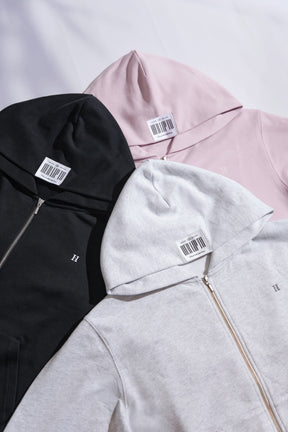 【10月下旬発送】【black】Flight Mode Boyfriend Zip Hoodie