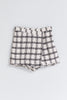 【9月中旬発送】Vol.1 Check Tweed Peplum Shorts