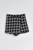 【9月中旬発送】Vol.1 Check Tweed Peplum Shorts