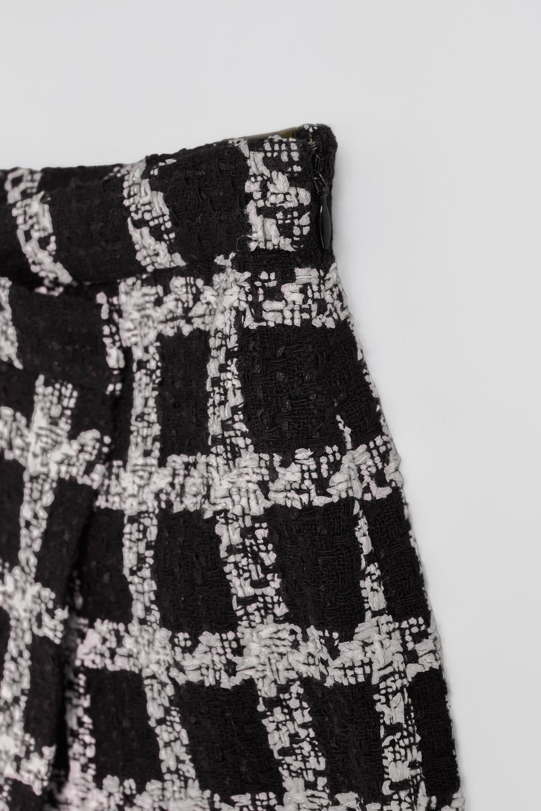 【9月中旬発送】Vol.1 Check Tweed Peplum Shorts