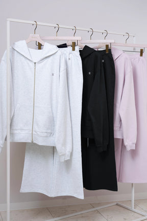 【10月下旬発送】【black】Flight Mode Boyfriend Zip Hoodie
