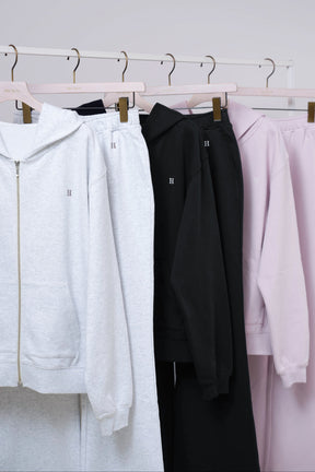 【10月下旬発送】【black】Flight Mode Boyfriend Zip Hoodie