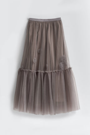 【9月中旬発送】Vol.1 Rose Tulle Skirt