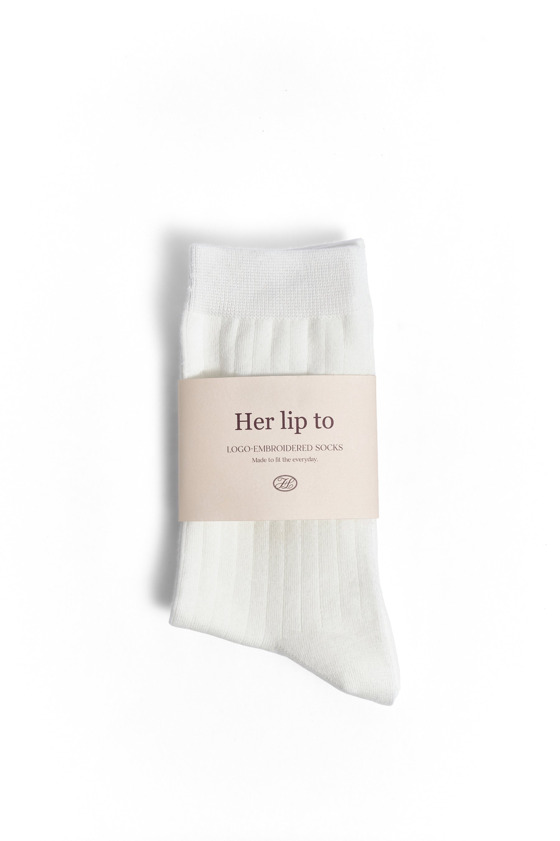 Logo Embroidered Short Socks