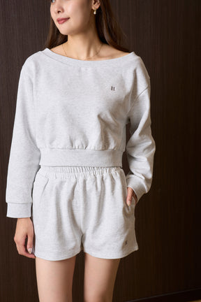 Flight Mode Cropped Pullover