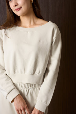 Flight Mode Cropped Pullover