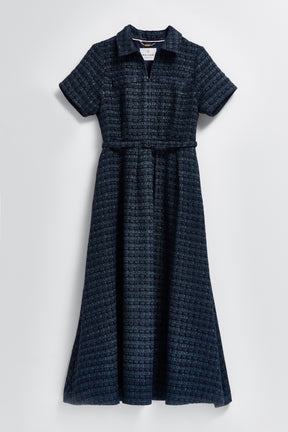 【10月下旬発送発送】Vol.1 Tweed Belted Dress