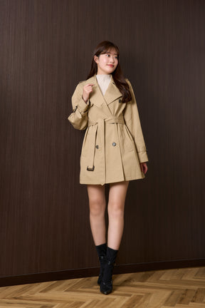 Noble Short Trench Coat