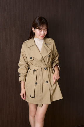 Noble Short Trench Coat