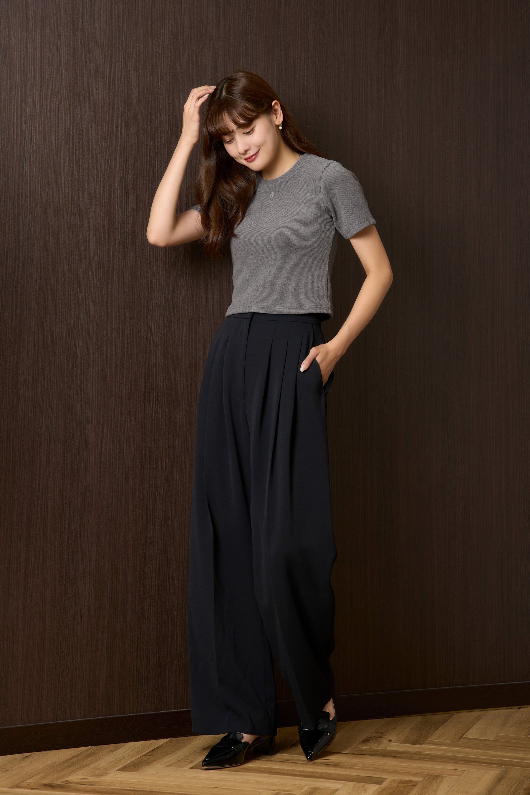 [New color] SoHo Wide-Leg Pants