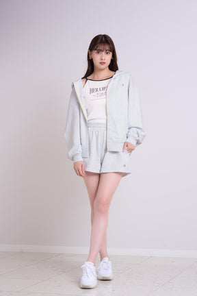 Herlipto Flight Mode Zip Foodie ピンク新品未使用 Flight Mode Zip Hoodie