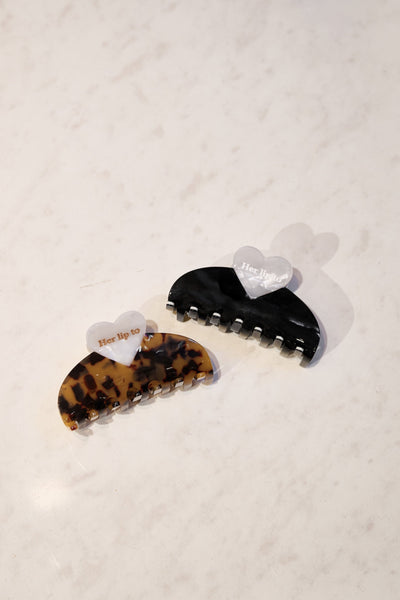 ま*ん様 美品完売品　Herliptoハーリップトゥ　ヘアクリップ　ハートバレッ Little Heart Hair Clip
