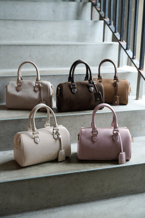 【新色】Suede Mini Boston Bag