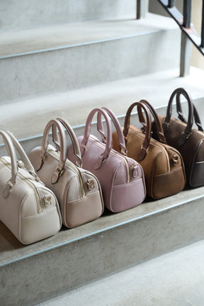 【新色】Suede Mini Boston Bag