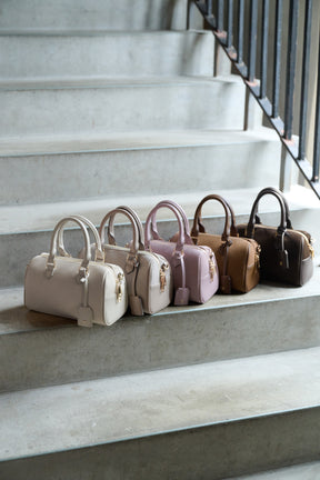 【新色】Suede Mini Boston Bag
