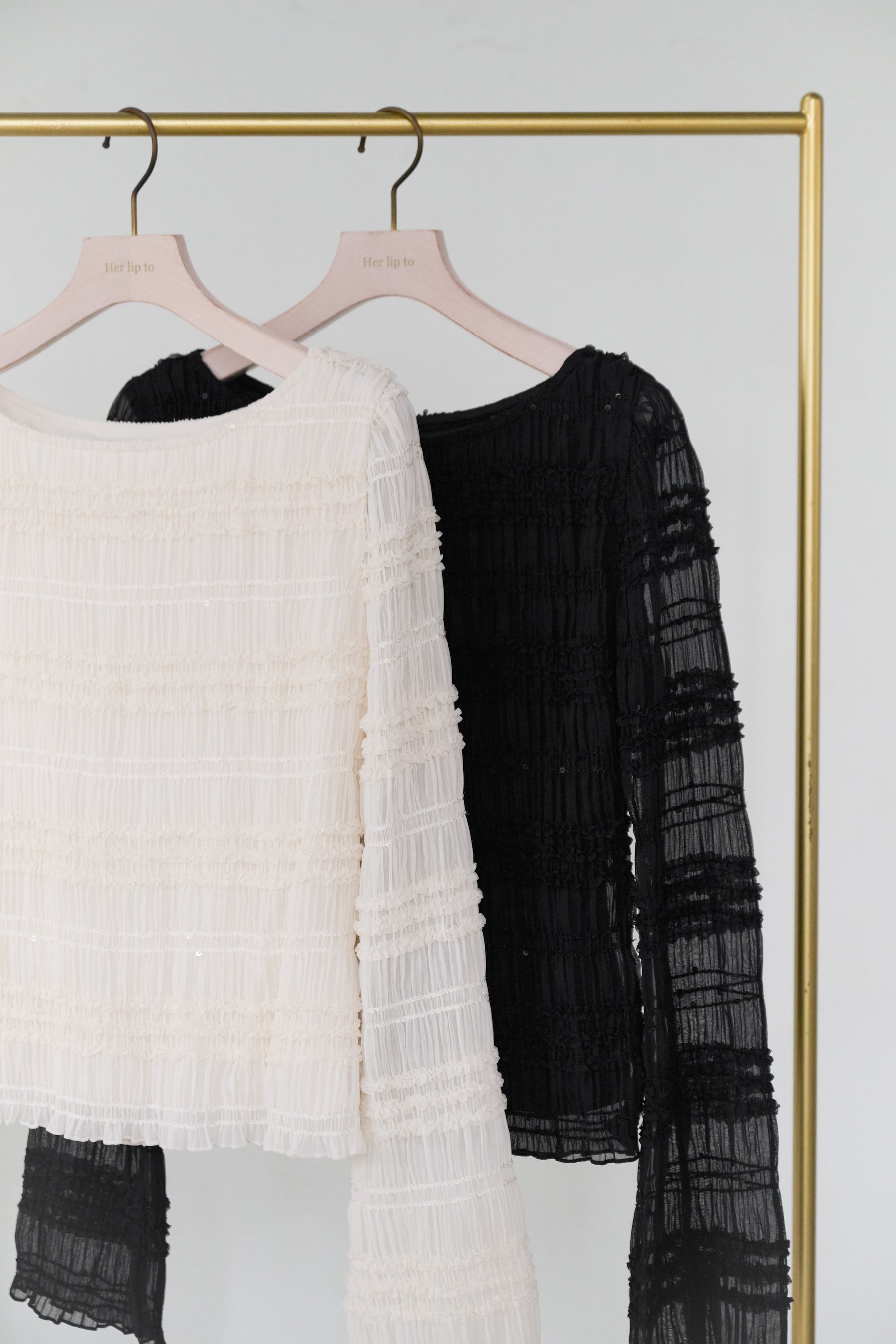 Rosine Shirring Top