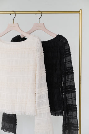 Rosine Shirring Top