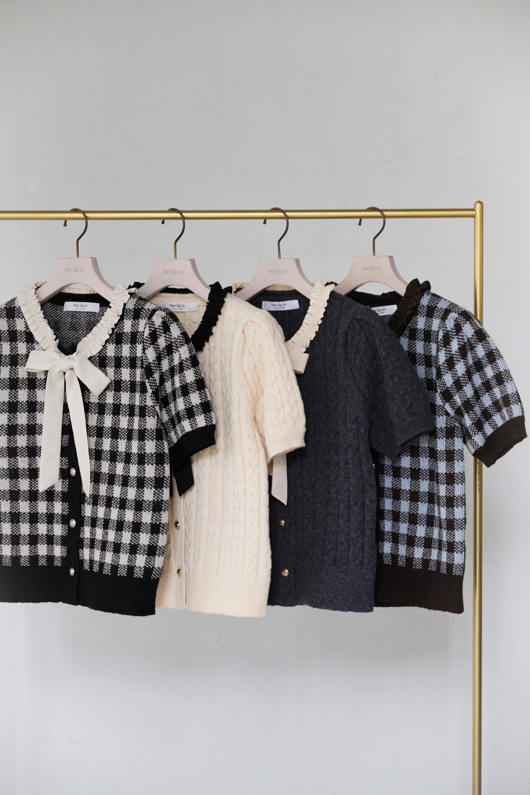 Lucine Ribbon Cardigan