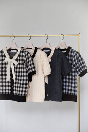 Lucine Ribbon Cardigan