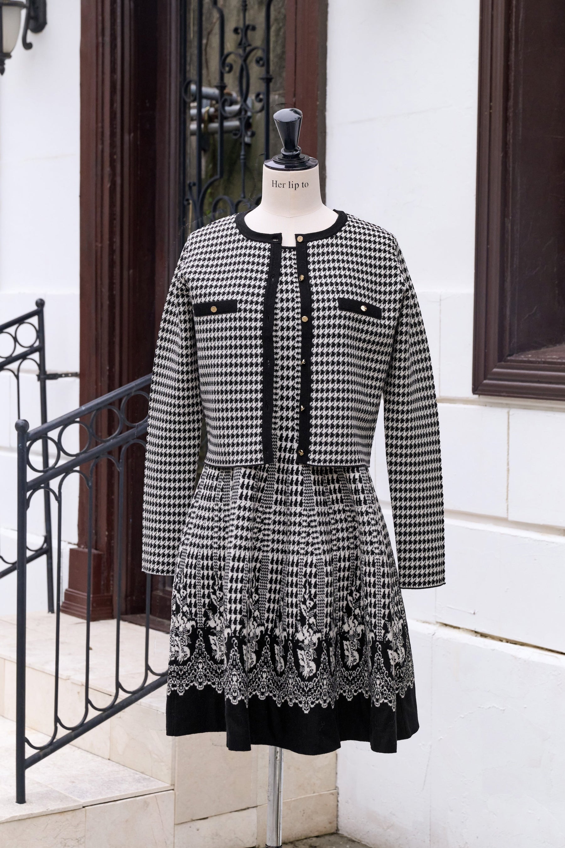 Lena Knit Mini Dress